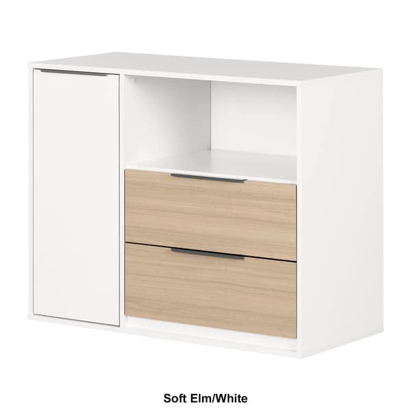 South Shore Hourra 2-Drawer Dresser w/Door