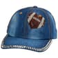 Womens Madd Hatter Football Bling Baseball Cap - image 1