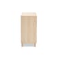 Baxton Studio Sebille Light Brown Wood 3-Drawer Storage Chest - image 4