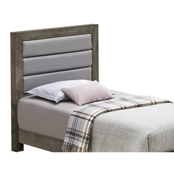 Passion Furniture Burlington Upholstered Bed Frame - Twin