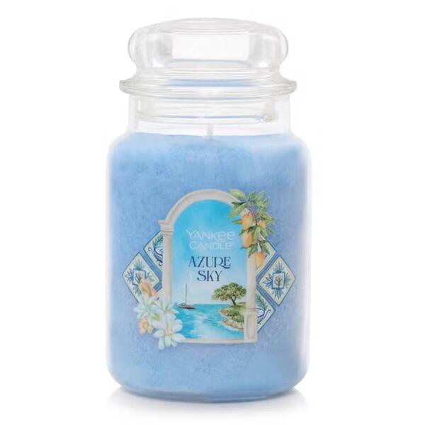 Yankee Candle&#40;R&#41; 22oz. Azure Sky Jar Candle - image 