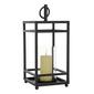 9th & Pike&#40;R&#41; Square Iron Contemporary Candle Lantern - image 1
