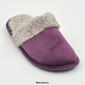 Womens Isotoner Velour Bethanie Clog Slippers - image 5