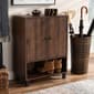 Baxton Studio 2 Door Wood Entryway Shoe Storage Cabinet - image 1