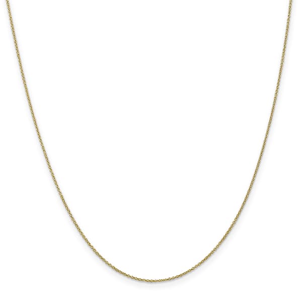 Gold Classics&#40;tm&#41; 10kt. Gold 0.9mm 20in. Cable Chain Necklace - image 