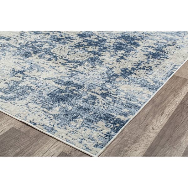 Rugs America&#8482; Prescott Monterey Blue Transitional Area Rug