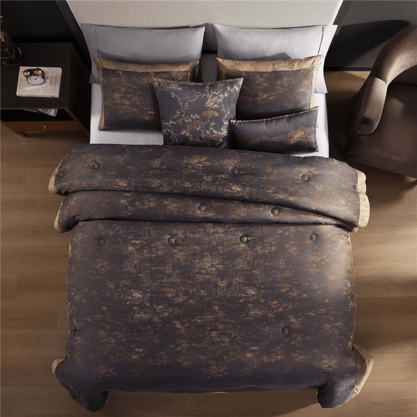 Bebejan Texture Jacquard  5pc. Comforter Set