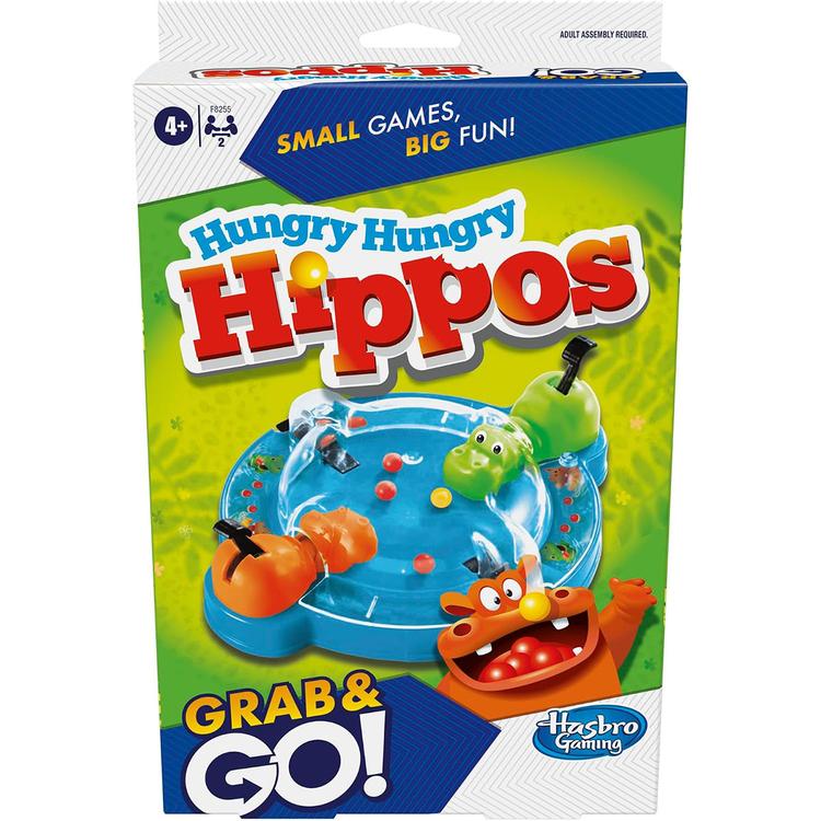 Hasbro Grab & Go Hungry Hungry Hippos