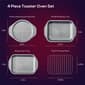 Circulon 4-Piece Total Nonstick Personal Pizza Baking Set - image 2