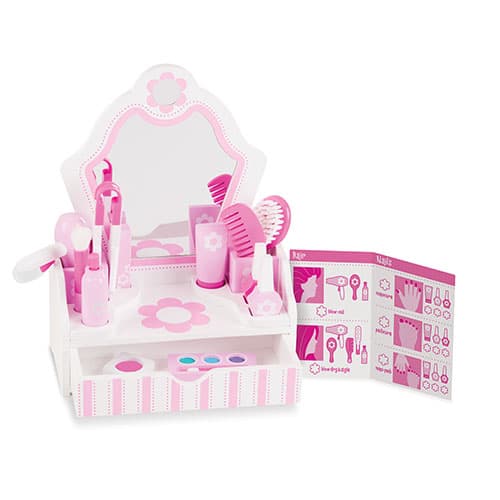 Melissa &amp; Doug(R) 18pc. Vanity Play Set - image 