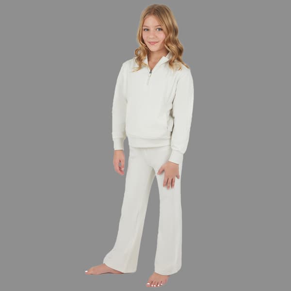 Girls &#40;7-12&#41; 90 Degree&#40;R&#41; by Reflex Confetti 1/2 Zip Top/Pants Set - image 
