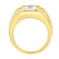 Mens Gentlemen''s Classics&#8482; Created White Sapphire Ring - image 3