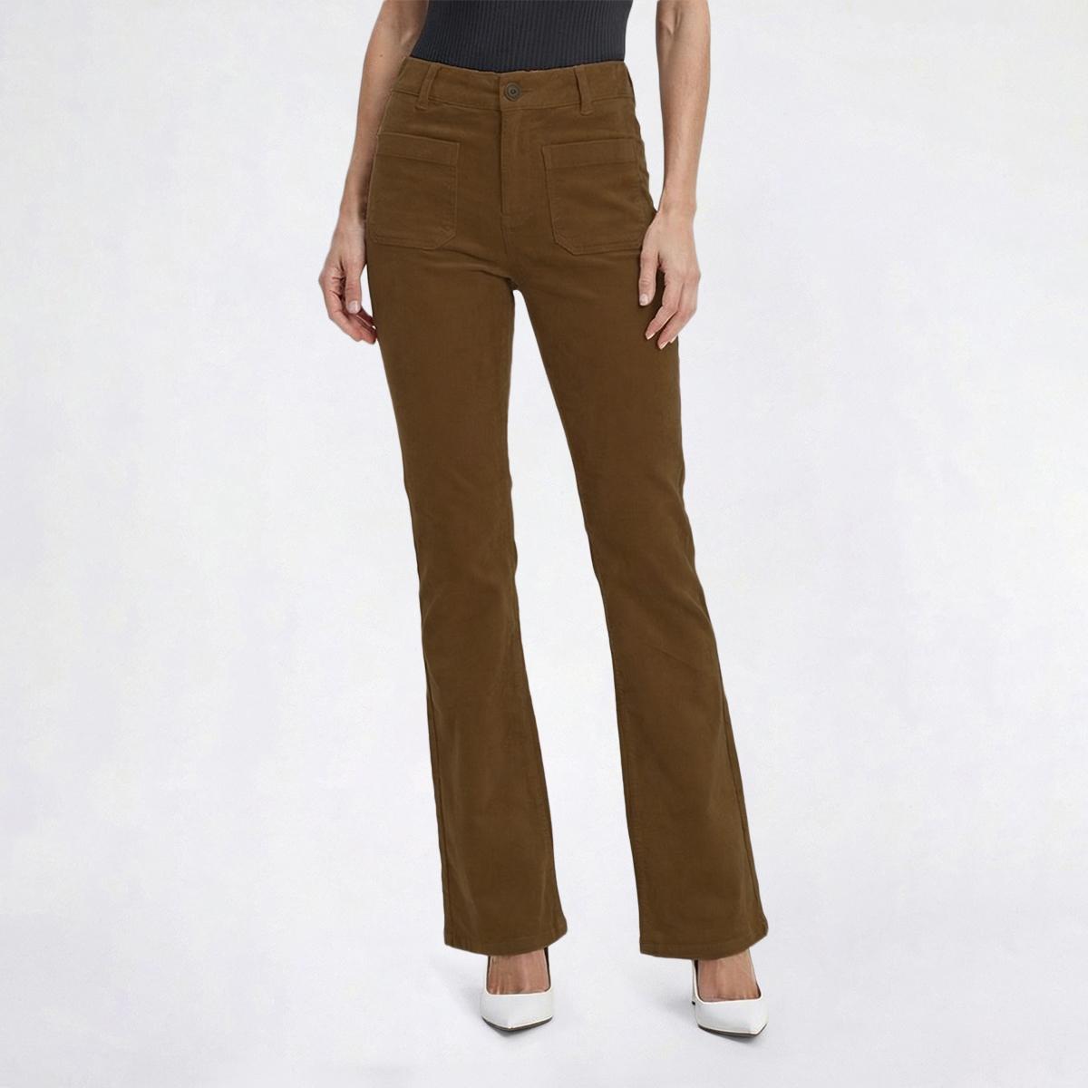 Womens Dash Corduroy Bootcut Casual Pants