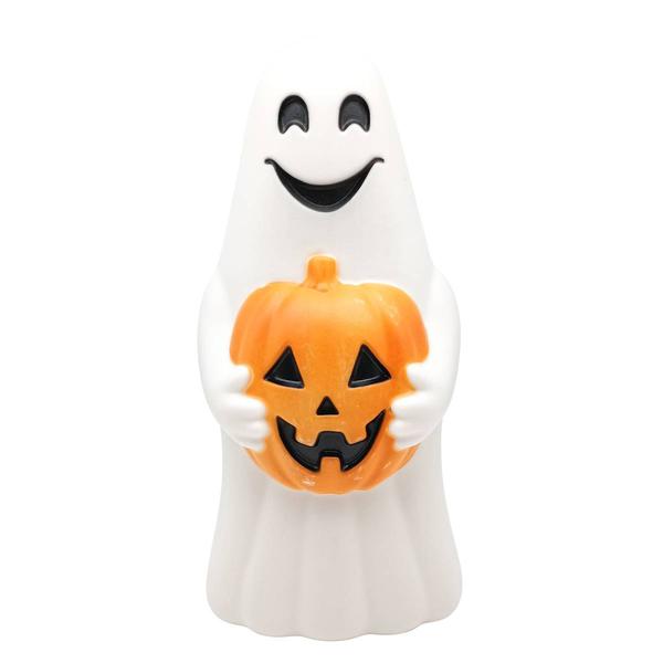 Ghost Holding a Jack-O-Lantern Blow Mold - image 