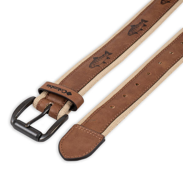 Mens Columbia Harrisburgh Novel Stretch Belt - image 