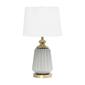Lalia Home Classix 25in. Fluted Ceramic & Metal Table Lamp - image 8