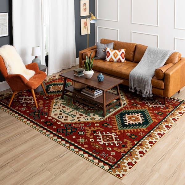 Mohawk Home Oakpoint Red Large Area Rug