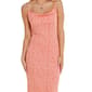 Juniors Wallflower Drape Neck Ditsy Midi Slip Dress - image 3