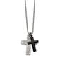 Mens Gentlemens Classics&#40;tm&#41; Black Plated Lords Prayer Necklace - image 1