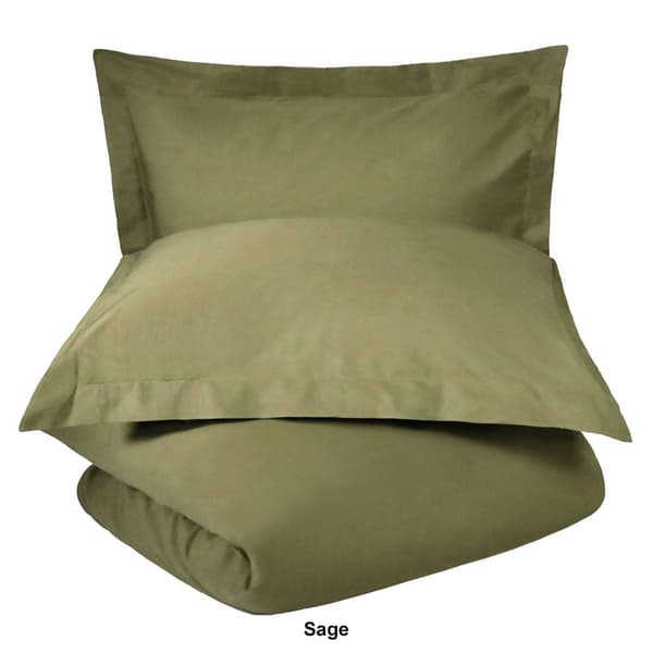Superior 300TC Cotton Percale Duvet Cover Set