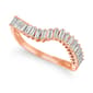 Le Vian(R) 14kt. Rose Gold 3/8ctw. Diamond Baguette Ring - image 1