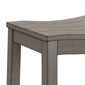 HH2 Home Fiddler Backless Counter Height Stool with Saddle Seat - image 9