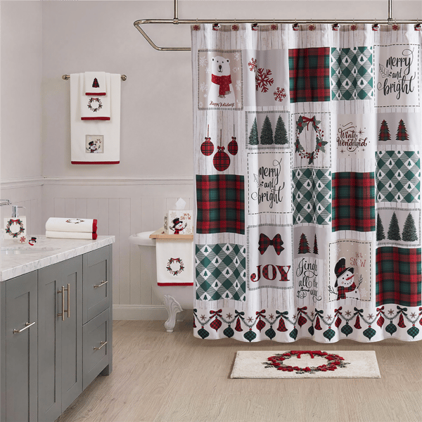Avanti Patchwork Plaid 2pk. Hand Towel Set