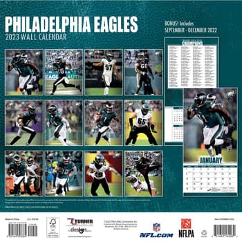 2023 Philadelphia Eagles Calendar - Boscov's