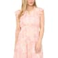 Petite MSK Ruffle Sleeve Tie Neck Floral Tier Maxi Dress - image 4