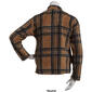 Petites Mountain Ridge Long Sleeve Sherpa Zip Plaid Jacket - image 2