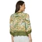 Womens Democracy 3/4 Blouson Sleeve Open Front Crochet Cardigan - image 2