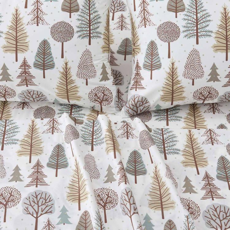 FreshFolds Mountain Ridge Forest Trail Microfiber Sheet Set