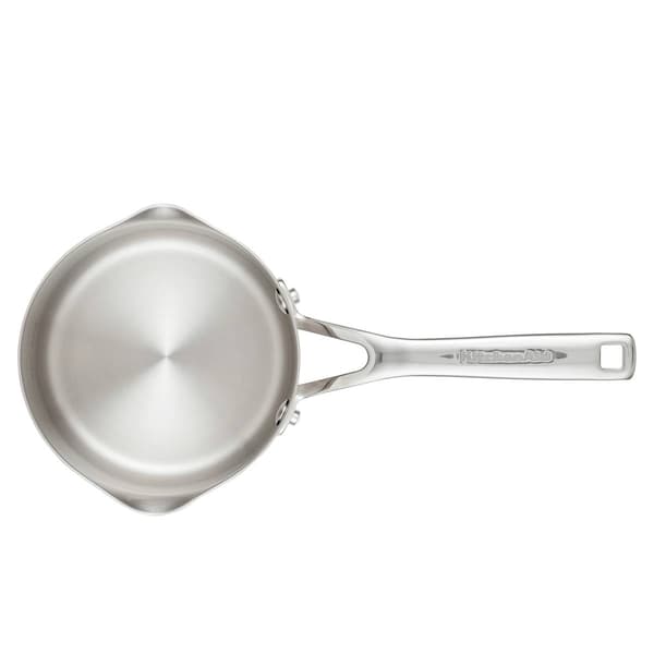 KitchenAid&#174; Stainless Steel 3-Ply Base 1.5qt. Saucepan