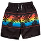 Boys (8-20) SURFZONE(R) Color Block Palms Swim Trunks - image 1