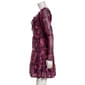 Juniors Jolt Long Sleeve Floral Smock Waist A-Line Dress - image 4