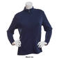 Plus Size Hasting & Smith Long Sleeve Mock Neck Zip Jacket - image 5