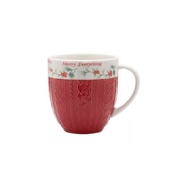 Winterberry Set of 2 Mama Claus Papa Claus Mugs