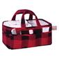 Trend Lab&#174; Red and Black Buffalo Check Storage Caddy - image 2