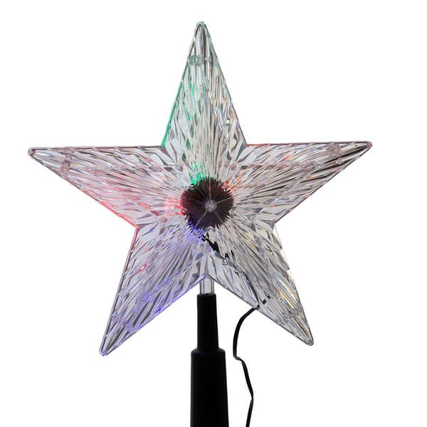 Kurt Adler 8.5in. LED Color-Changing Light Star Treetop