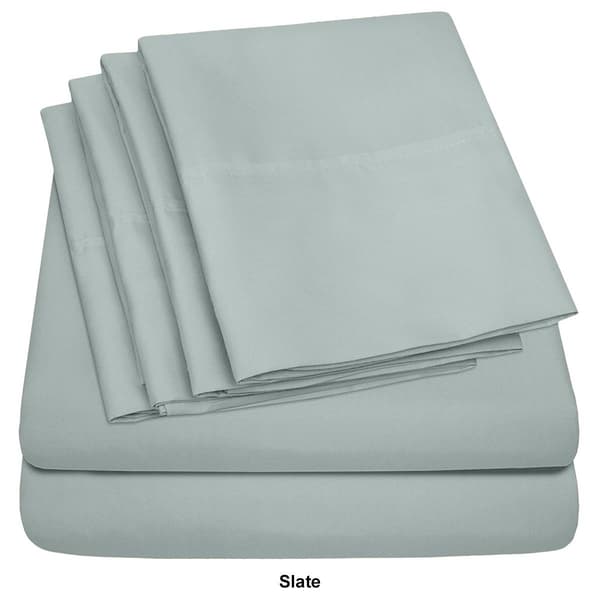 Sweet Home Collection 1500 TC Solid Brushed Microfiber Sheets Set