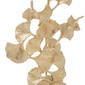 9th & Pike® Gold Contemporary Ginko Leaf Sculpture - image 4