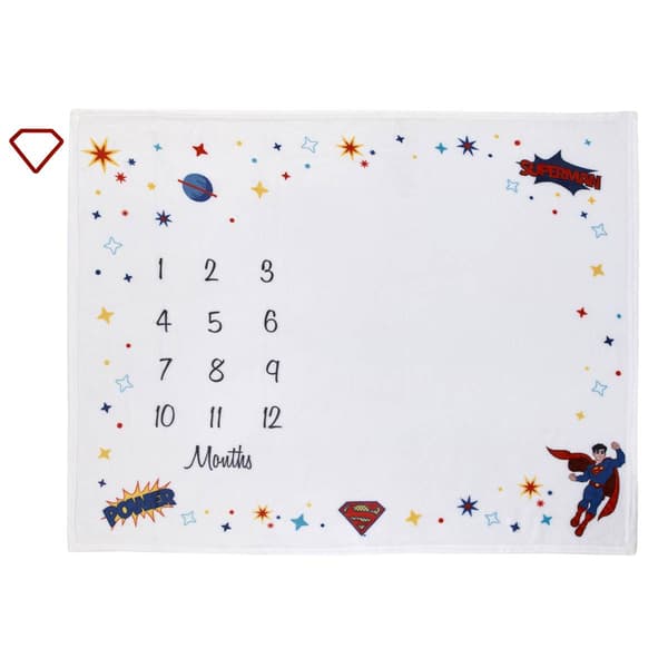 Warner Bros. Superman&#8482; Milestone Baby Blanket