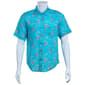 Mens Joe Marlin Palm River Button Down Shirt - image 1