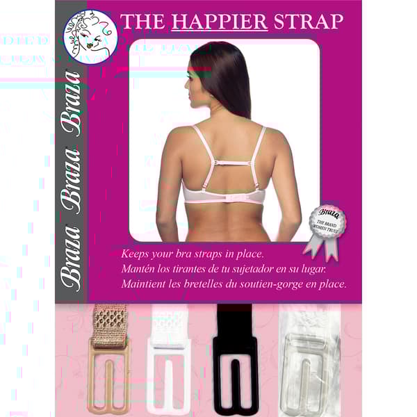 Womens Braza Happy Strap Bra Strap Converter