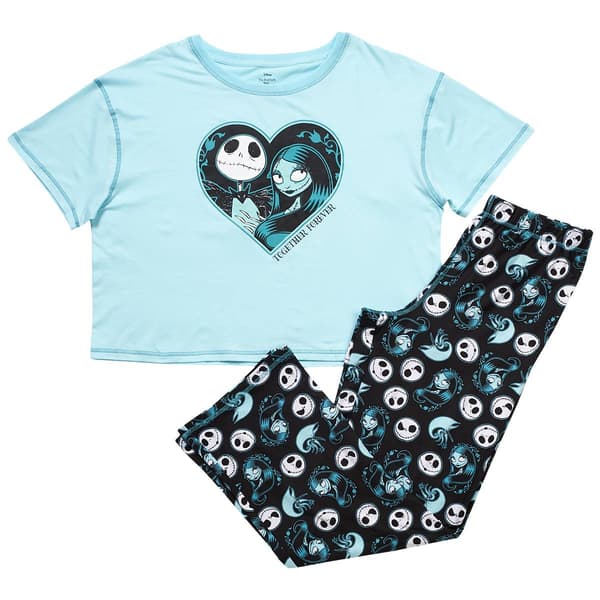 Juniors Richard Leeds Nightmare Before Christmas Pajama Set