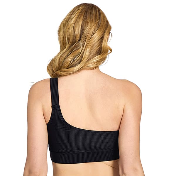 Juniors Cyn & Luca Octavia Rib One Shoulder Swim Top