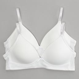 Girls (7-16) Rene Rofe(R) 2pk. Katy Wireless Lightly Padded Bras