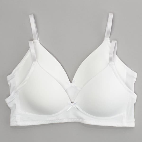 Girls &#40;7-16&#41; Rene Rofe&#40;R&#41; 2pk. Katy Wireless Lightly Padded Bras - image 