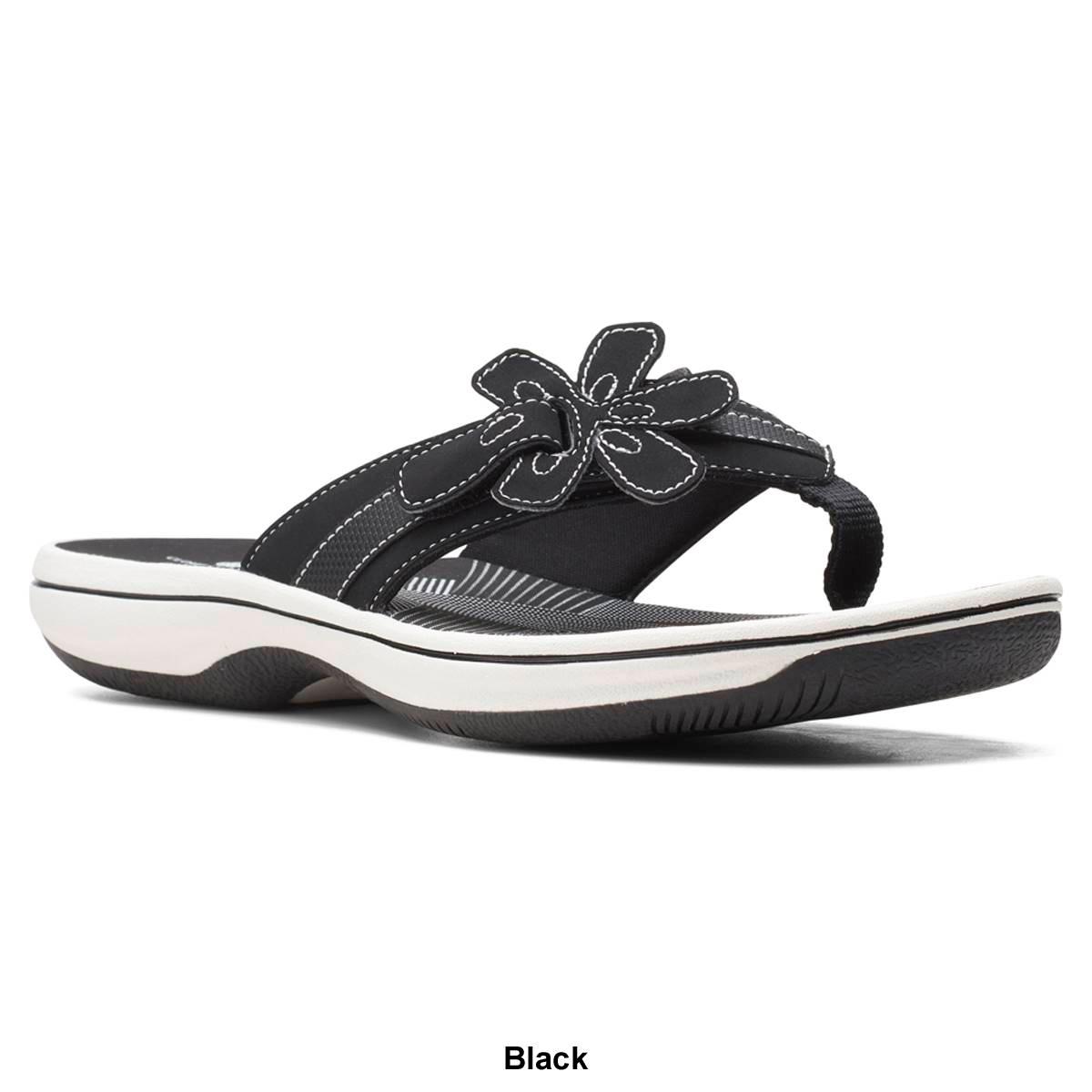 Womens Clarks® Cloudsteppers™ Brinkley Flora Flip Flops