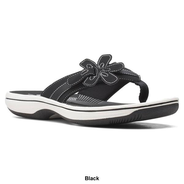 Womens Clarks&#174; Cloudsteppers&#8482; Brinkley Flora Flip Flops - image 